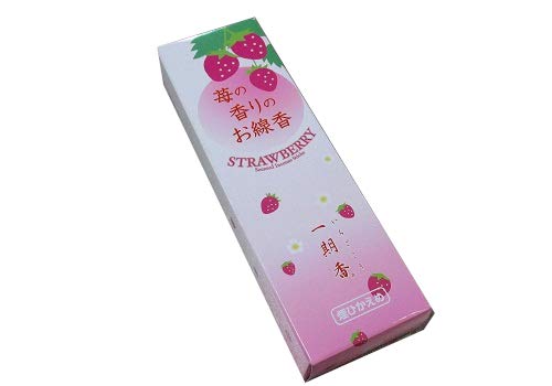 Amazon｜梅栄堂のお線香 一期香（いちごこう） お試しサイズ/苺/イチゴ